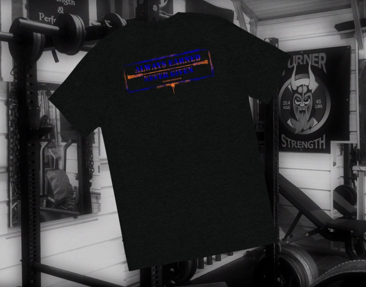 Always Earned Never Given Black Short Sleeve T-Shirt
