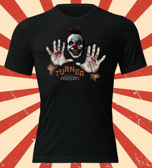 Clown Black Short Sleeve T-Shirt