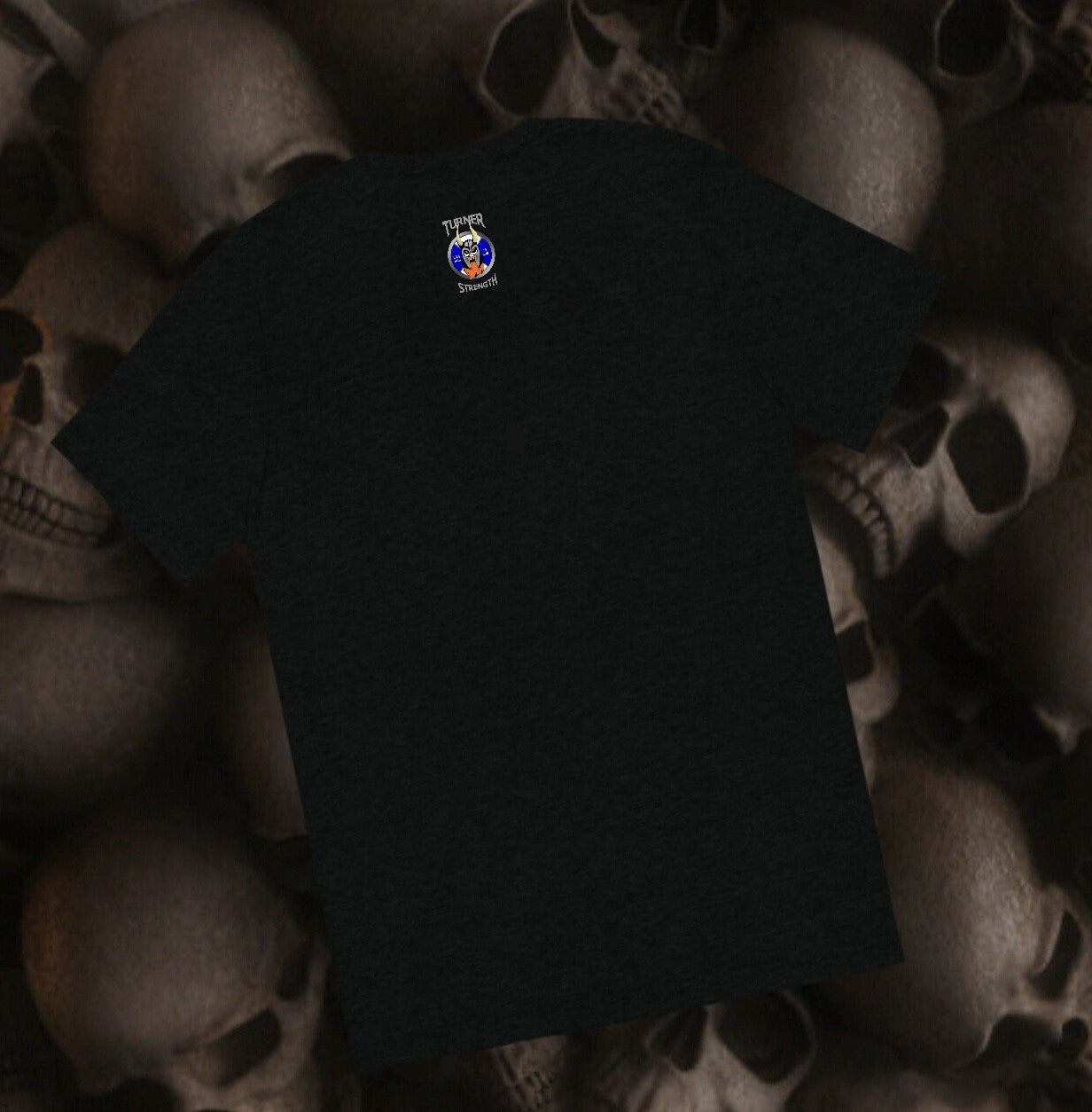 Skull Deadlifter Black Short Sleeve T-Shirt