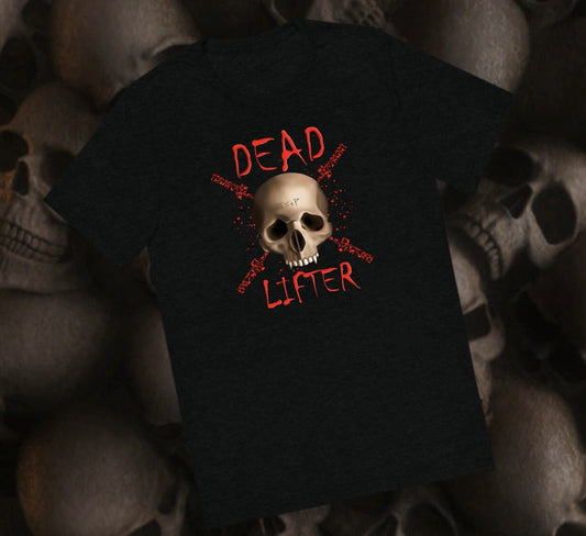 Skull Deadlifter Black Short Sleeve T-Shirt